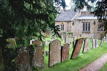 graves, graveyard, cemetery, church, christianity, churchyard