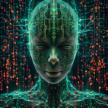 الفن الرقمي،  Ai Art،  الإلكترونية،  تقنية،  مستقبل،  توصيل الذكاء الاصطناعى إلى الشبكة،  سايبورغ،  Cyborg Connect،  مستقبل الذكاء الاصطناعي،  منظمة العفو الدولية