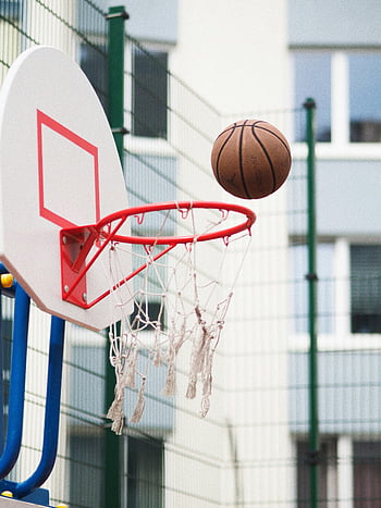 basketbal, bal valt, basketbal mand, buitenbaan, sportthema's, hoepel, netto-, spel, actie, recreatie, stedelijke sporten