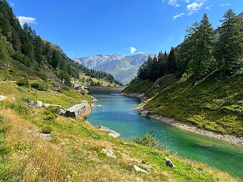 přes Alta Val Carassino, alpská trasa, Alpy, Procházka, nebe, vrcholy, exkurze, turistika, hory, Příroda, mraky