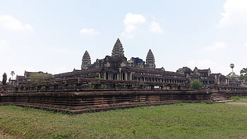 angkor wat, Kambodža, ruiny