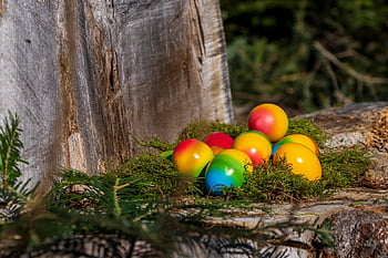 eggs, multi Coloured, easter Eggs, easter, easter Festival, multicoloured, easter Time, food, meal, easter Custom