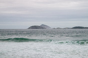 pláž, moře, Rio de Janeiro, Brazílie, copacabana, cestovat, Dovolená, Příroda, krajina, vlna