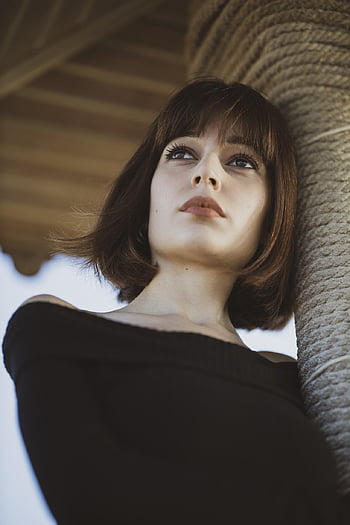žena, Modelka, portrét, póza, styl, móda, představují, Mladá žena, dívka, modelování, ženský