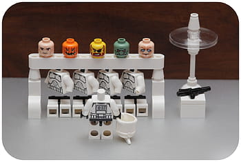 Lego, Star Wars, heads, wardrobe, Sigma 105mm, project clone 365, punny, gun, stormtrooper, choice, occasion