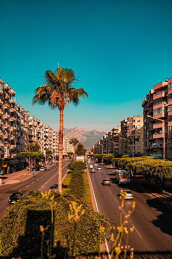 antalya, turkey, path, street, building, architectural, view, traffic, vehicle, bridge, house