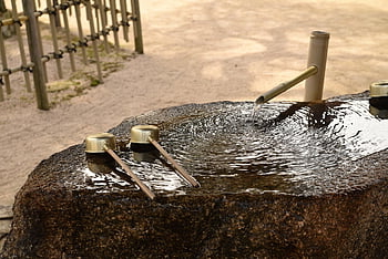 japan Travel, nature, japan, section, gentleman, water, well, fountain, bamboo, ladle