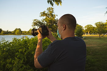fotografo, immagine, foto, fotografia, uomo, telecamera, lente, professionale, persona, all'aperto, tiro