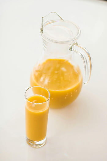 orange juice, pitcher, drinking glass, healthy start, refreshing, delicious, morning drink, glass pitcher, juice glass, breakfast beverage, fresh juice