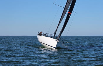 plachetnice, plachta, loď, jachta, moře, voda, bodden, Příroda, plachtění, regata, nebe