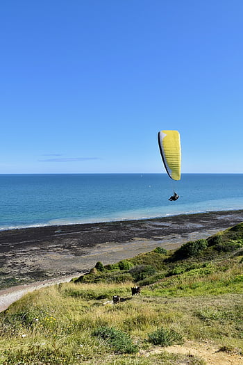 paragliding, kluzáku, křídlo kluzáku, letadlo, Žebra křídel Diamir2, létat, řádky, plachtění modrá, vzduch, sport, Příroda