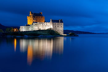 eilean donan, castillo, fortaleza, eilean, ciudadela, arquitectura, edificio, estructura, fachada, albañilería, donan