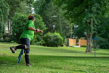 กอล์ฟดิสก์, กอล์ฟร่อน, ร่อน, กีฬา, โยน, ตะกร้า, frolf, ผู้เล่น, กลางแจ้ง, การพักผ่อนหย่อนใจ, จอด