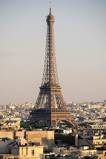 eiffel, věž, město, mezník, Francie, architektura, nebe, atrakce, cestovat, venkovní, cestovní ruch