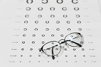 okulary, tabela badania wzroku, opieka oka, optometria, skala okulistyczna, Badanie oczu, okulary optyczne, zdrowie oczu, tablica widzenia, test oczu