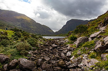 killarney, ireland, kerry, landscape, lakes, water, sky, clouds, nature, wild