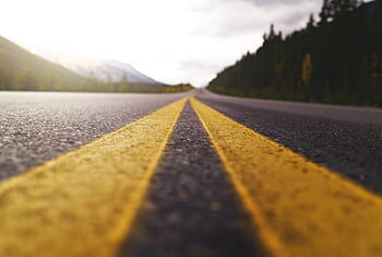 Droga, Autostrada, podróż, asfalt, podróżować, krajobraz, niebo, Natura, przeznaczenie, kierunek, sposób