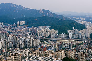 Soul, Jižní Korea, město, budov, Korejská republika, krajina, architektura, městský