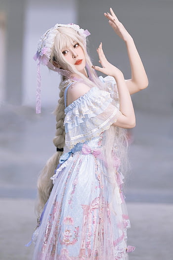 girl, model, cosplay, grace, dance