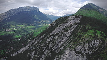 mountains, alps, france, nature, grenoble, mountain Range, landscape