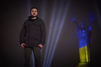 Ukrajina, Prezident Votodymyr Zelskyy, Matka Ukrajina, novoroční pozdravy, nezávislost, mír, vítězství, svoboda, obrana, jednota, síla
