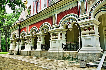 arches, church, orthodox, architecture, abbey, christianity