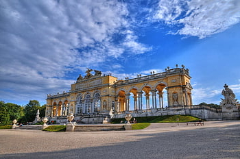 palác schönbrunn, gloriette, Vídeň, hrad, zahrada, mezník, palác, Příroda, budova, prohlížení památek, architektura