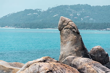 hin ta hin yai скали, Кох Самуи, море, Тайланд, плаж, океан, остров, вода, почивки, Азия, крайбрежие