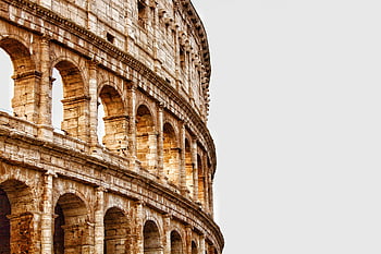 Colosseum, ancient Roman architecture, arches, Rome, detailed view, historical site, Roman history, iconic landmark, ancient ruins, Italian culture, amphitheater