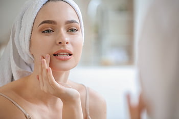 žena, kůže, péče, péče o kůži, wellness, ženský, krása, Modelka, dívka, osoba, usměj se