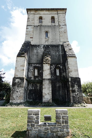 kostel, budova, náboženství, modlitba, křesťanství, architektura, sakrální architektura, historický, vnější, 1500s, baskické země