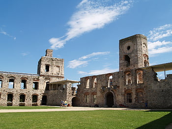 castello, Polonia, Krzyztopor, montagne di swietokrzyskie, monumento, storia, architettura, Torre, le rovine del