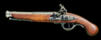 tabanca, muzzleloader, silah, eski, tehlikeli, ateşli silâh, orta Çağlar, savunma, savaş, kapatmak, sanatlı