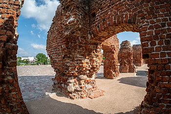 castello, sochaczew, rovine, architettura in mattoni, architettura, monumento, Polonia