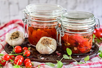 rajčata, olivový olej, předkrmy, startér, jídlo, vegetariánský, zelenina, zdravý, byliny, koření, báječný