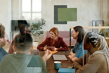 multicultural team, modern office, office meeting, teamwork, creativity, diverse group, business meeting, professional collaboration, conference room, workplace diversity, office environment