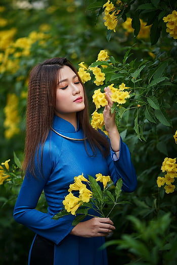 žena, Modelka, asijský, móda, styl, šaty, Mladá žena, ženský, asijské ženy, modelování, póza