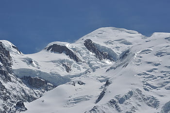 hora, Alpy, Francie, Mont Blanc, chamonix, krajina, sníh