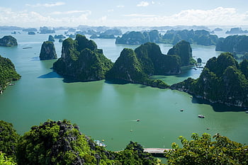 ha dlouhá, moře, Vietnam, quang ninh, krajina, Příroda, cestovat, záliv Halong