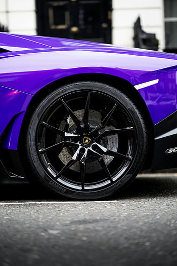 purple sports car, close-up shot, car wheel, car rims, London street, sports car wheel, purple car, car tires, sports car tires, car close-up, sports car rims
