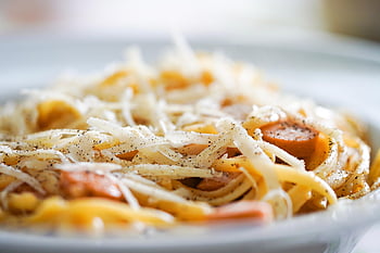 těstoviny, parmazán, linguine, sýr, nudle, Lahodné, italština, oběd, jídlo, večeře, jíst