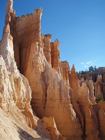 bryce kaňon, utah, mezník, geologie, krajina, eroze, scénický, kaňon, usa, svítání, Příroda