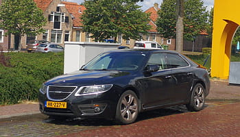 saab, 9.5, 2011, 2.0, 220 hk, Brielle, HK-227-V, bil, sedan, bilskilt, nederland