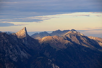stockhorn, matahari, awan, mood pagi hari, gunung, berner oberland, alam, swiss, niederhorn, pandangan, pegunungan Alpen