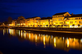 sand, city, water, architecture, cities, travel, nature, blue, buildings, waterfront