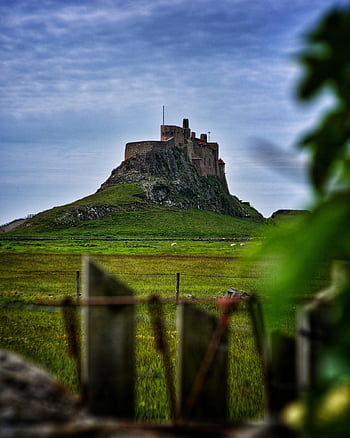 Escocia, castillo, rock, edades medias, paisaje, arquitectura, punto de referencia, edificio, albañilería, torre, ruina