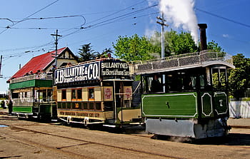 Kitson steam tram, number 7, iconic vehicle, Canterbury Tramway Company, 1881, Airedale Foundry, Leeds England, operating order, Ferrymead, tram car