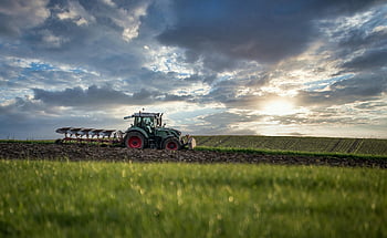 tractor, plough, agriculture, field, farm, farmland, farming, machinery, plantation, cultivation, arable Land