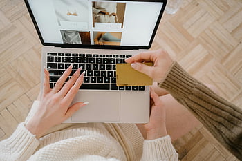 Online Einkaufen, E-Commerce, Laptop, Kreditkarte, Online -Kauf, Digitale Transaktion, Online-Shop, E-Commerce-Komfort, Online-Waren, Online -Einzelhandel
