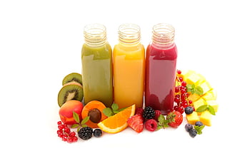 nutrition, les boissons, en bonne santé, jus, isolé, Frais, fruits, composition, Orange, régime, smoothie